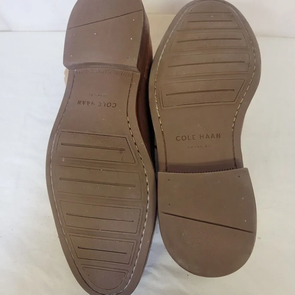 Cole Haan Size‎ 8.5 Grand.OS Men’s Brown Leather Oxford Dress Shoes C25811 U J17